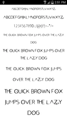 Free Fonts Pack 17 android App screenshot 5