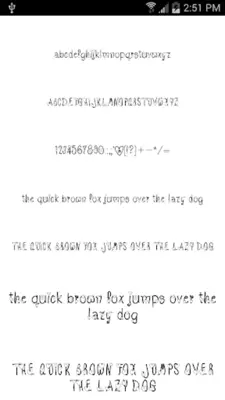 Free Fonts Pack 17 android App screenshot 6