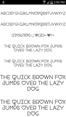 Free Fonts Pack 17 android App screenshot 7